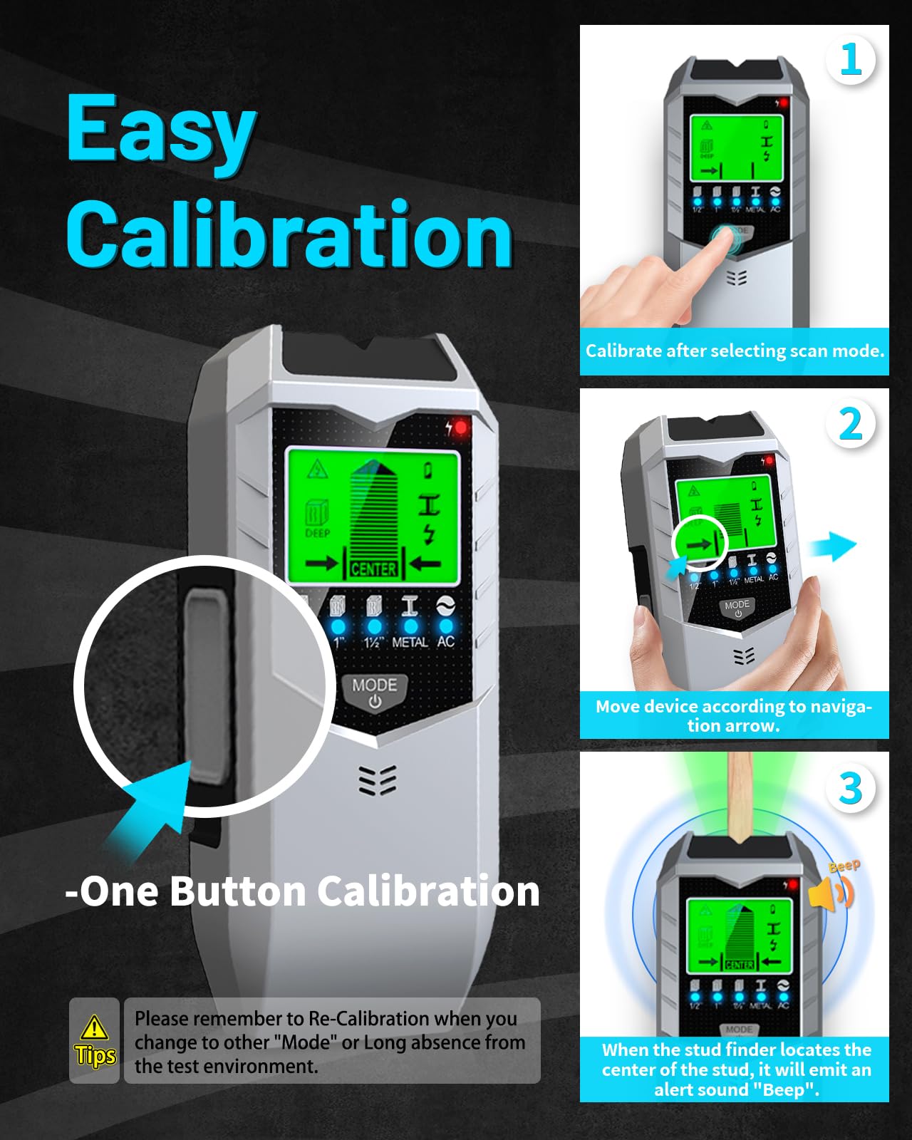 Stud Finder Wall Scanner