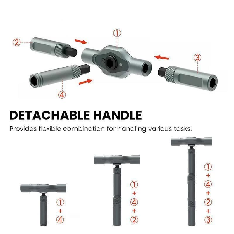 🔥 Multi - functional Screwdriver Set, a Great Helper for Repairs 🛠️