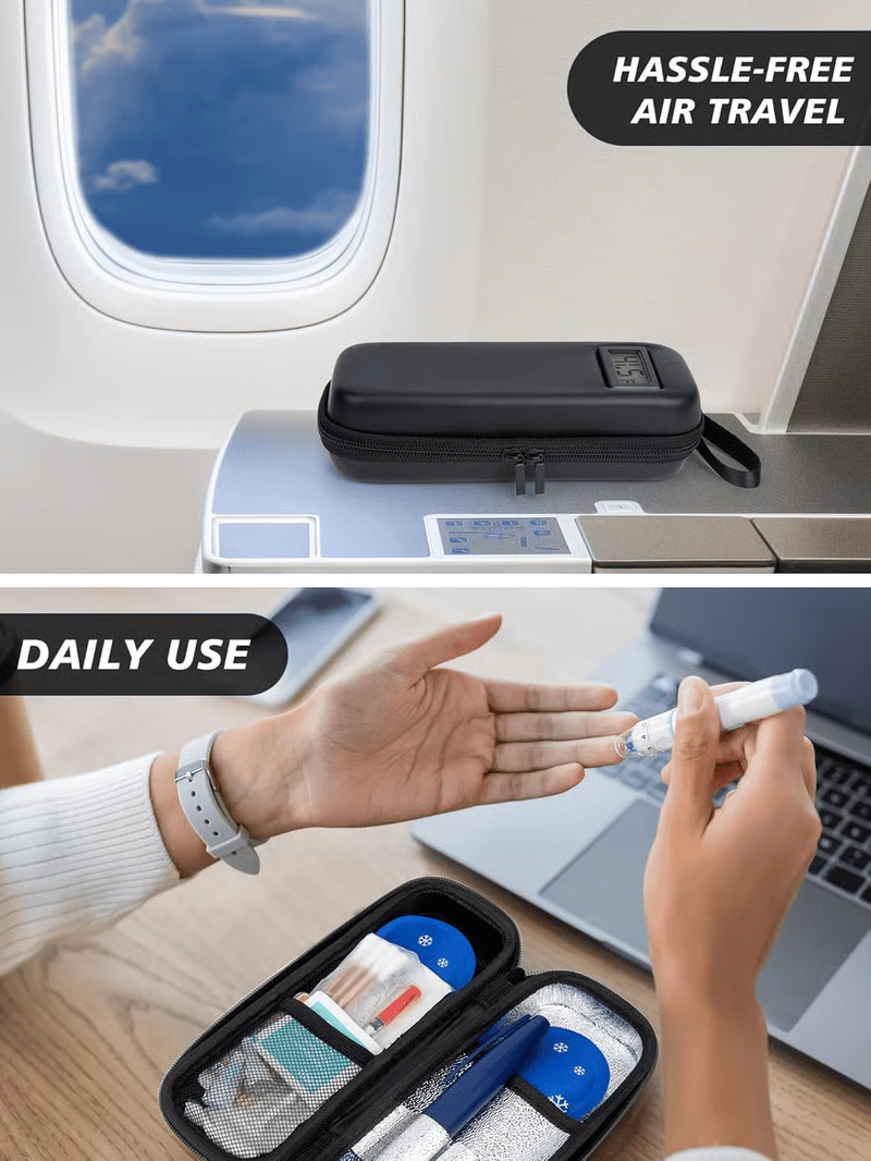 π Travel Worry-Free - β¨ Insulin Cooler Travel Case - For Safe, Cool Storage Anywhere!