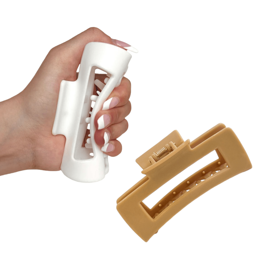 π₯ 2025 New 2-pack Soft Elastic Fashion Shark Clips