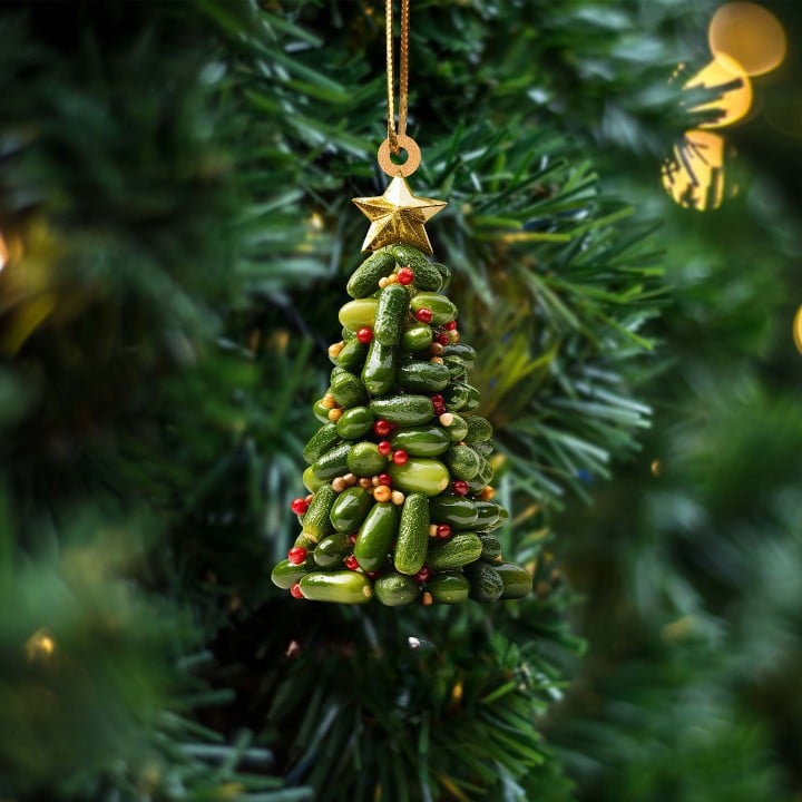 🔥🐦🎄Hummingbird Christmas 2D Acrylic Ornament