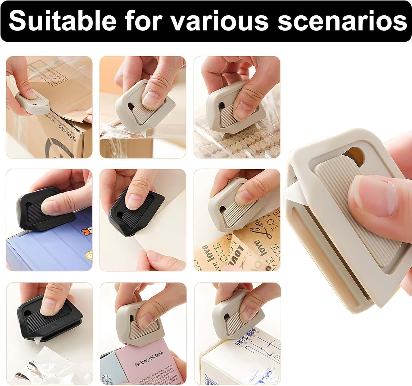 š„Magnetic Retractable Box Cutter - Safety Lock Utility Knife with Built-in Magnet for Easy Storage & Quick Access