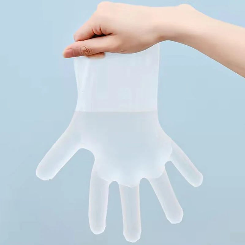 🎉Buy 2 Get 3 Free-Limited Sale🔥Food Grade Transparent Thickened Disposable Gloves