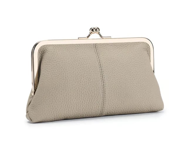 💥Premium Genuine Leather Long Wallet – ✨Timeless Elegance, Unbeatable Price💕