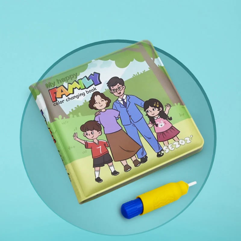 ✨Water Painting Color Changing Cloth Book