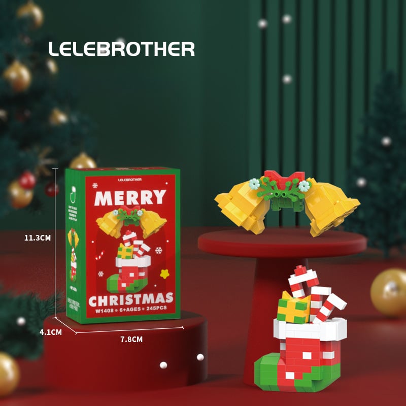 🔥LAST DAY ONLY 49% OFF🎄 - Santa Claus Design Building Blocks Toy