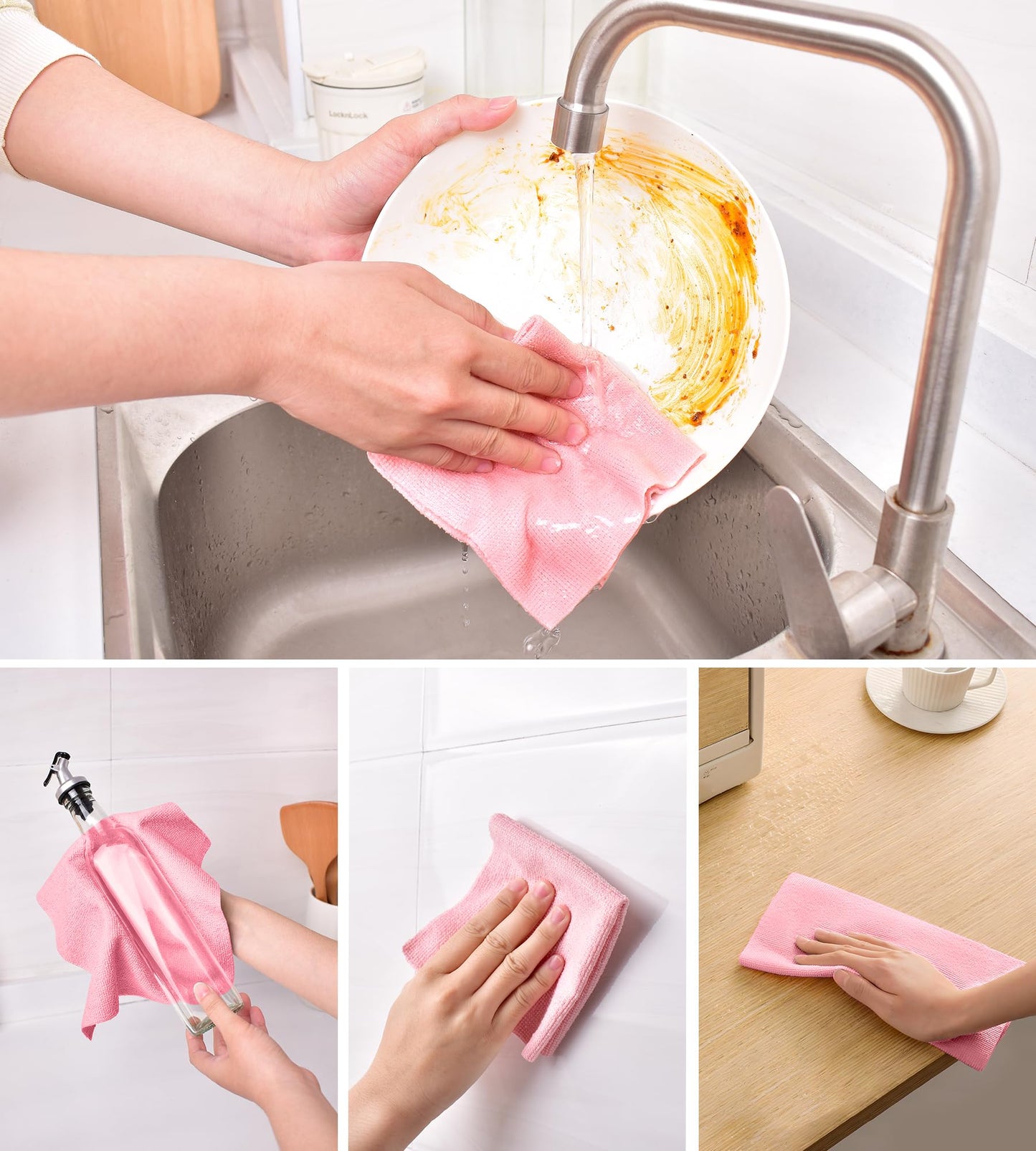 Microfiber Cleaning Cloth Roll