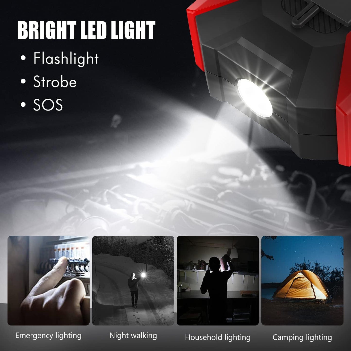 đ„FACTORY DIRECT SALE -50% OFFâ°Peak Jump Starter with Force Start Function