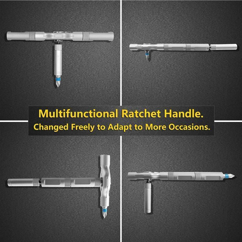 🔥 Multi - functional Screwdriver Set, a Great Helper for Repairs 🛠️