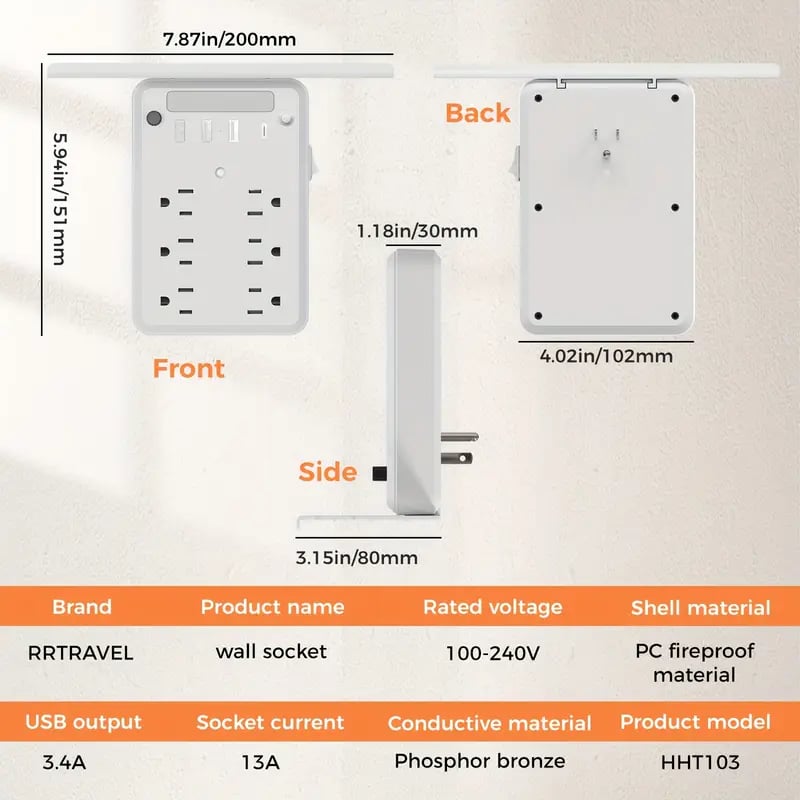 Wall Outlet Extender with Shelf Night(Buy 2 Free Shipping✈️)