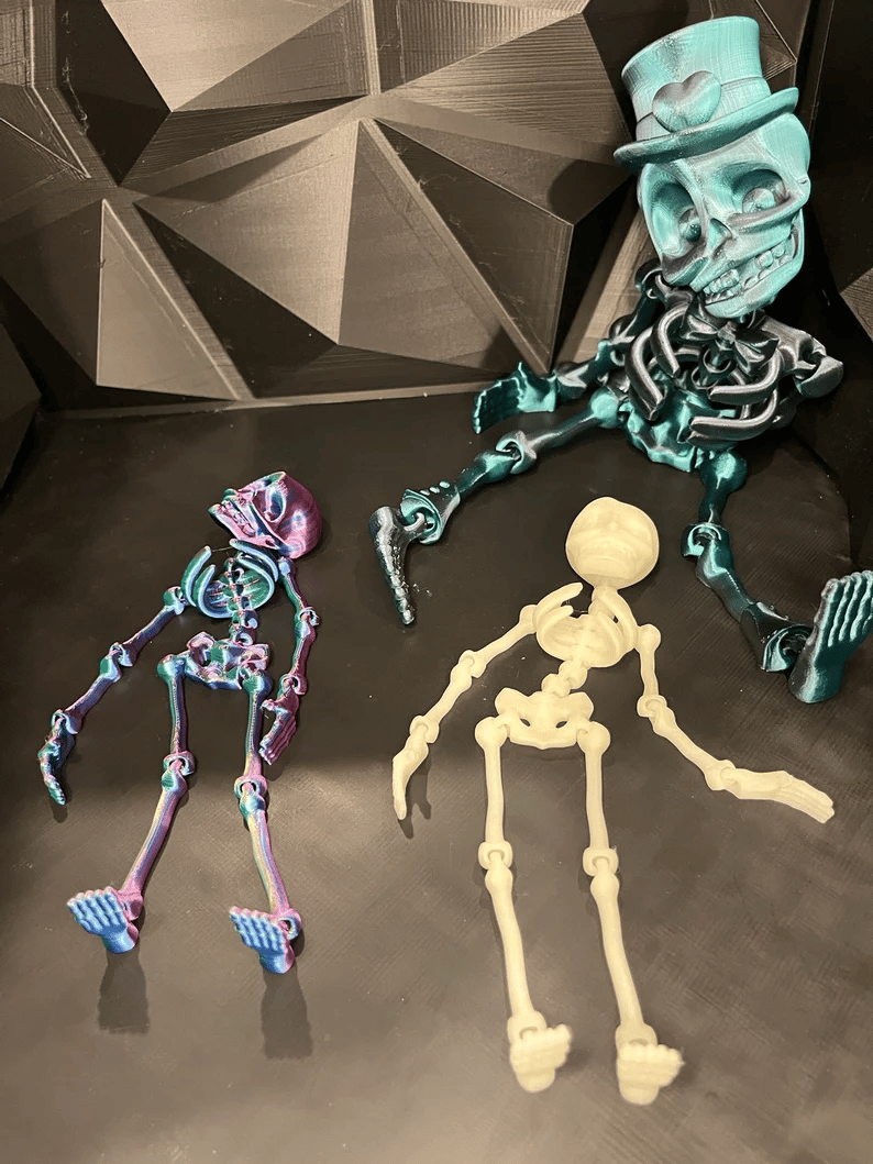 💀 Skeleton Refrigerator Magnet