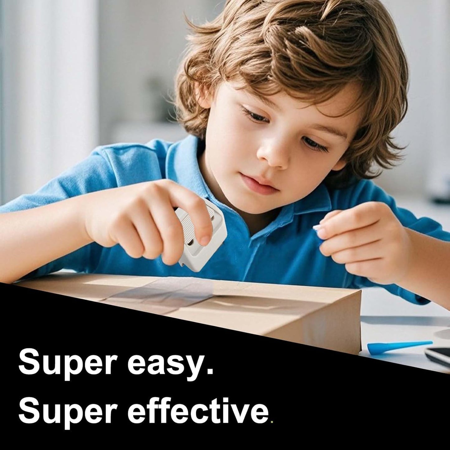 š„Magnetic Retractable Box Cutter - Safety Lock Utility Knife with Built-in Magnet for Easy Storage & Quick Access