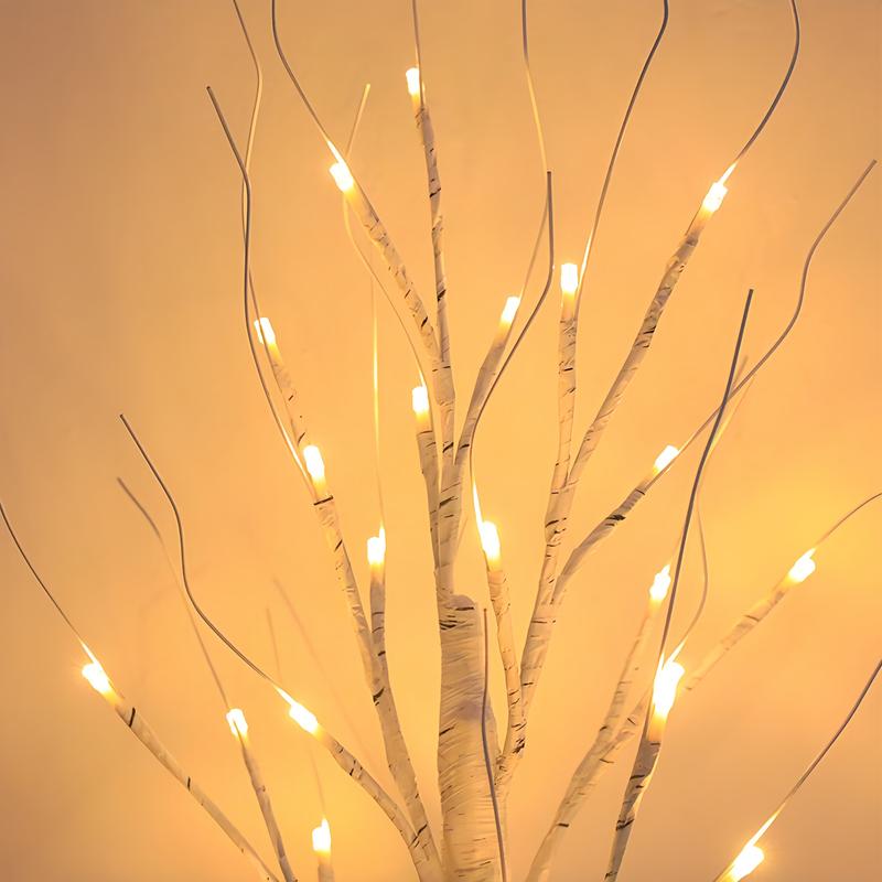 Birch Tree With LED Lights