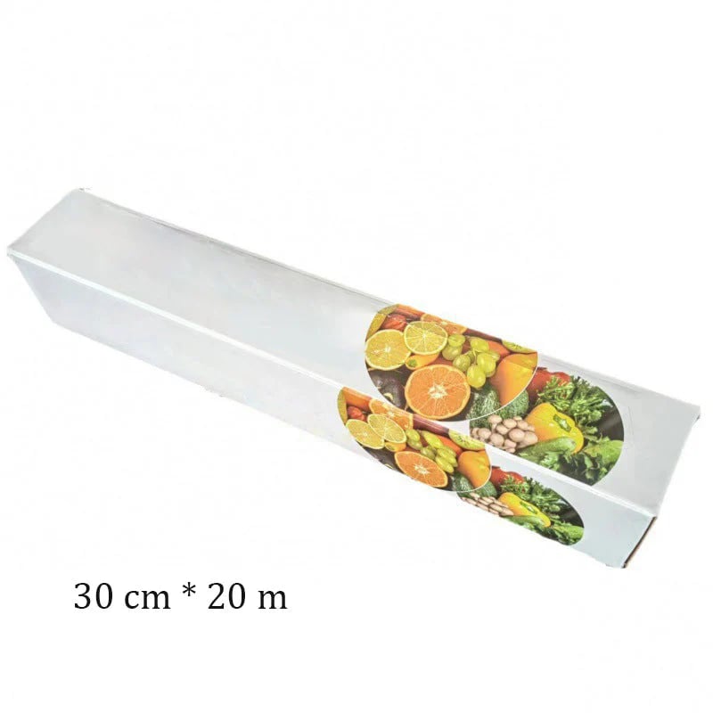 🔥Easy-Cut Stretch Clear Food Wrap