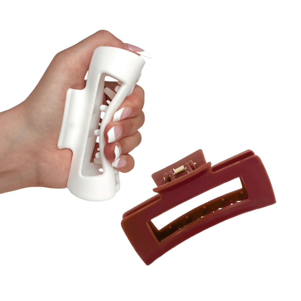 π₯ 2025 New 2-pack Soft Elastic Fashion Shark Clips