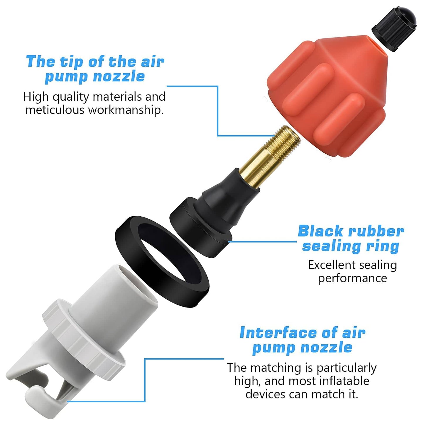 🏄♂️ Inflatable Boat SUP Pump Adapter