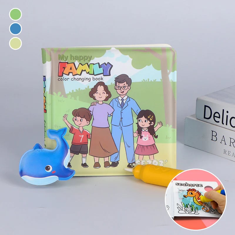 ✨Water Painting Color Changing Cloth Book