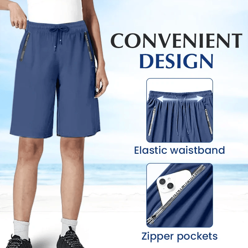 🔥Ice Silk quick-drying stretch pants