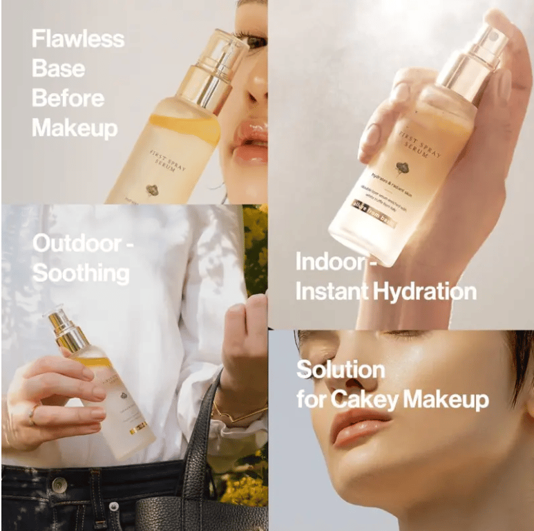 White Truffle First Spray Serum - Authentic Face Glow Serum - Lightweight & Vegan Korean Serum Face Spray(š„The more you buy, the better the dealš„)