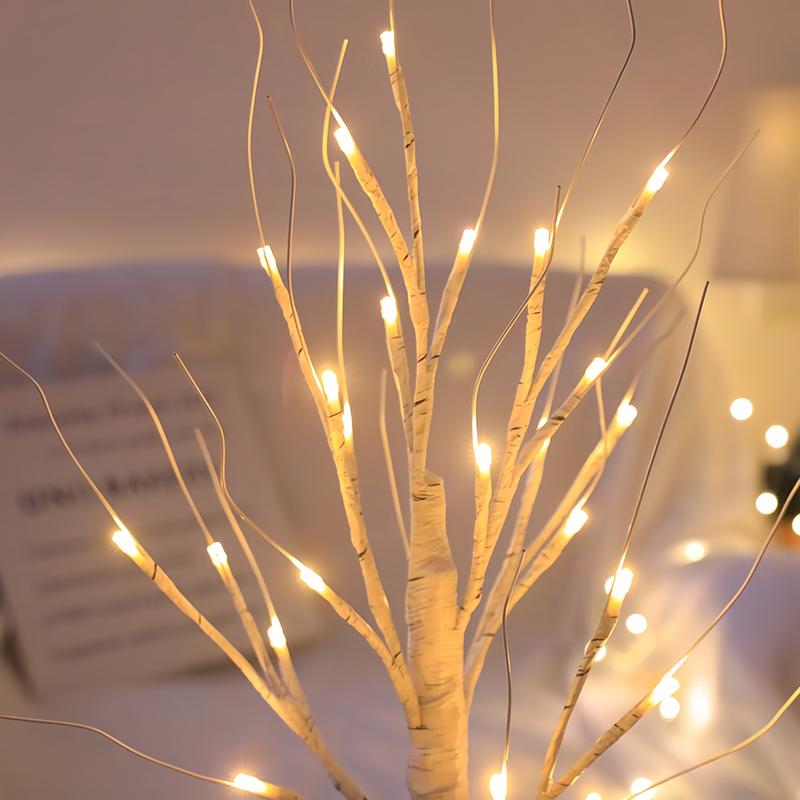 Birch Tree With LED Lights