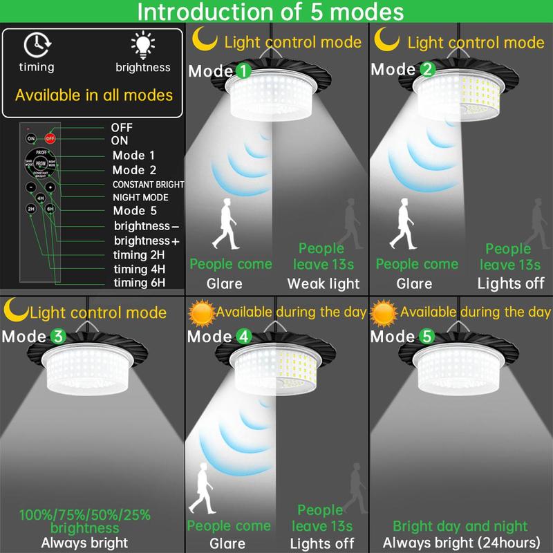 🔥Last Day 49% OFF🔥224-LED Solar Pendant Light with Moving Sensor-Buy 2 Free Shipping