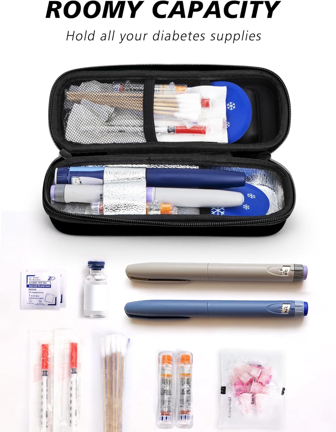 π Travel Worry-Free - β¨ Insulin Cooler Travel Case - For Safe, Cool Storage Anywhere!