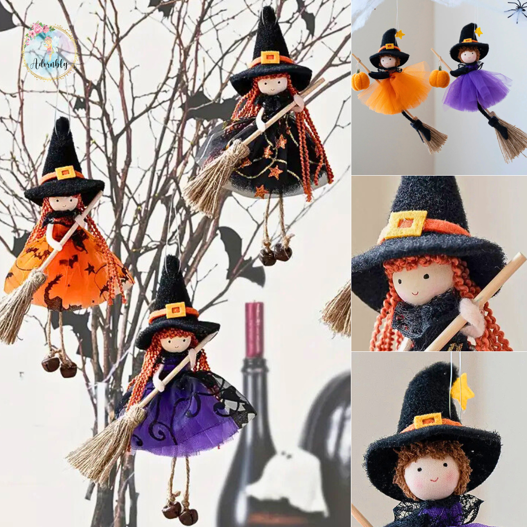 Handmade Pumpkin and Broom Witch Dolls – Pre-Season Special Offer