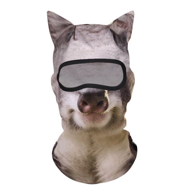 Cute Windproof Cat Balaclava with Ears