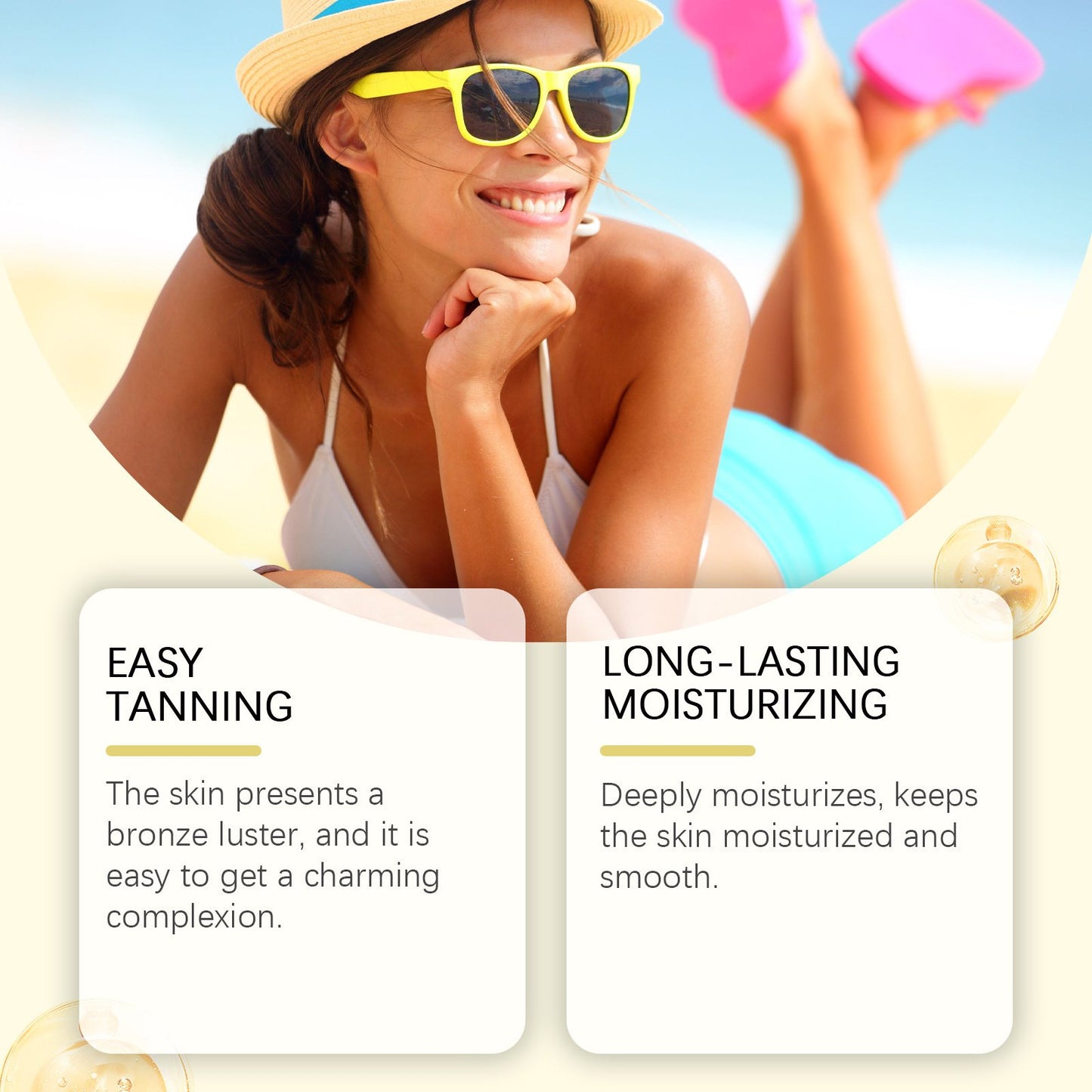 🔥2025 Summer Hot Sale- Intensive Tanning Gel | Browning & Bronzing Tan Accelerator 5.07floz