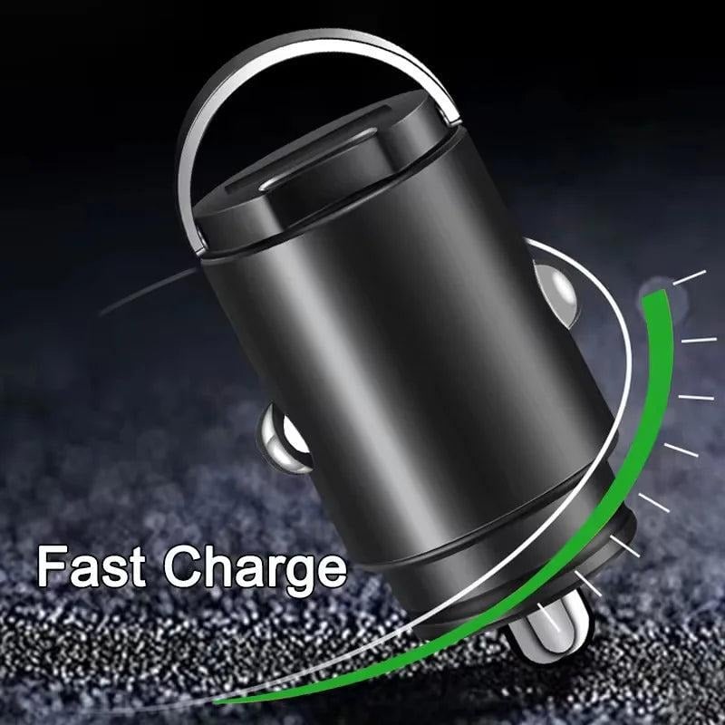 🔥Mini Car Charger with Dual USB Ports