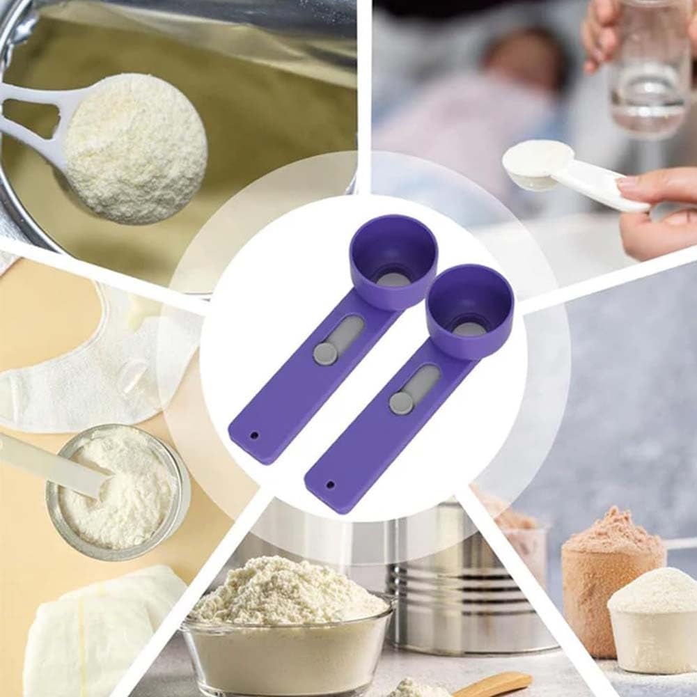 🔥 Multifunctional Powder Sliding Spoon