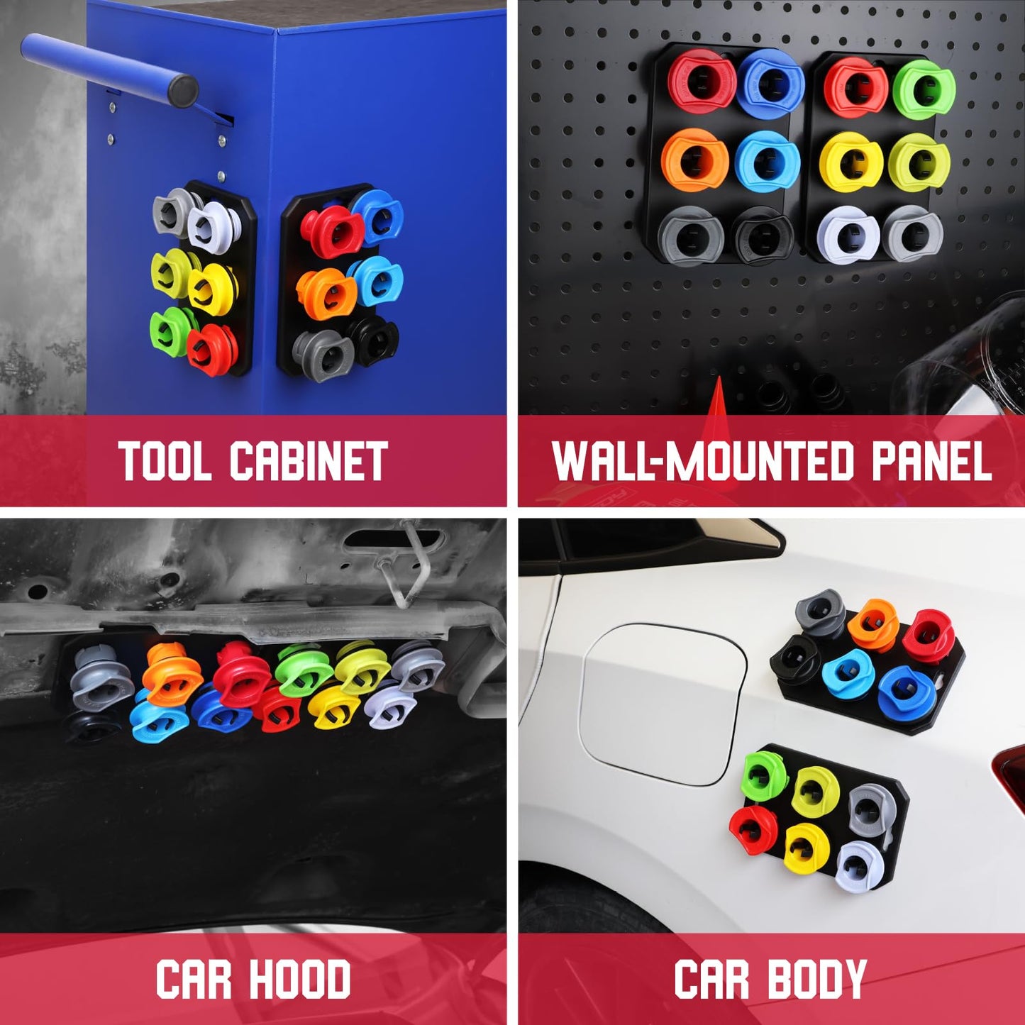 š„47% OFF - 17-Piece Engine Oil Funnel Set, 1.36 qt Automotive Oil Funnel Kit with 12 Adapters