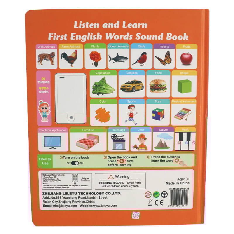 48% OFF My First English Sound Toy – 470+ Words, 21 Themes, Fun Word Game , Juguete Educativo for Educational Language, School Education & Perfect Educational Gift