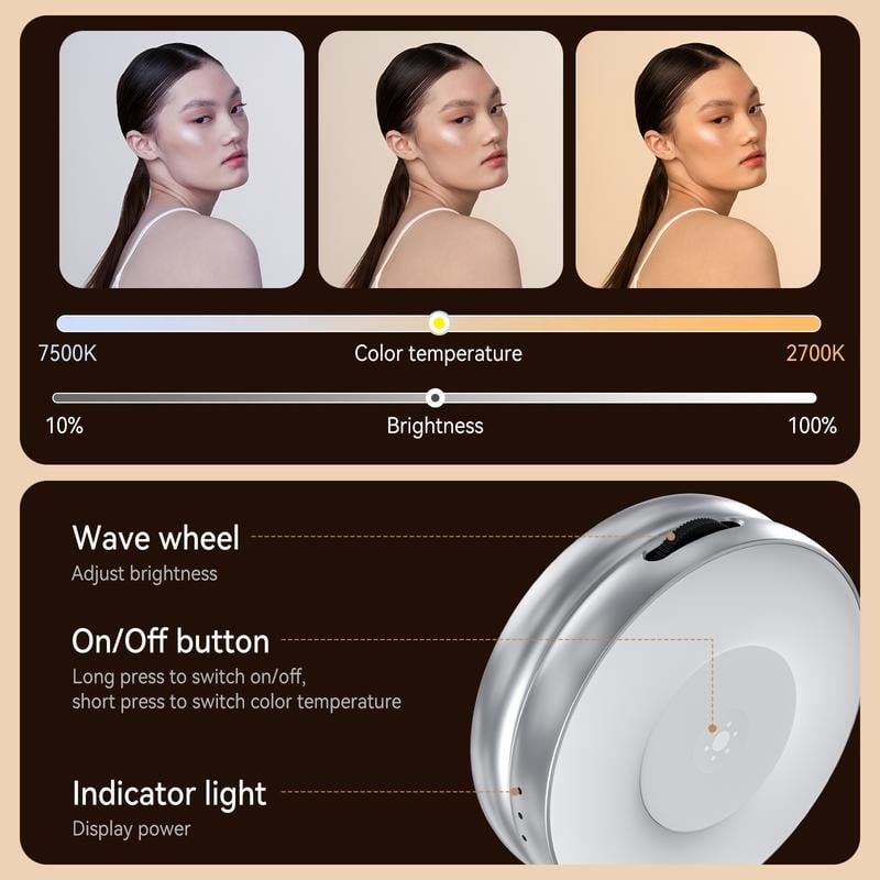 🔥Buy 2 Get Free Shipping💥3 in 1 Mobile phone magnetic beauty selfie light