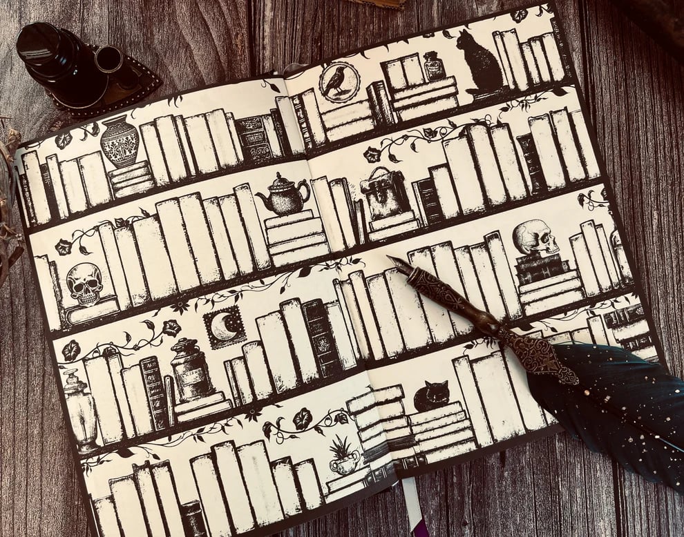 🔥📓Waiting for the Night Reading Journal