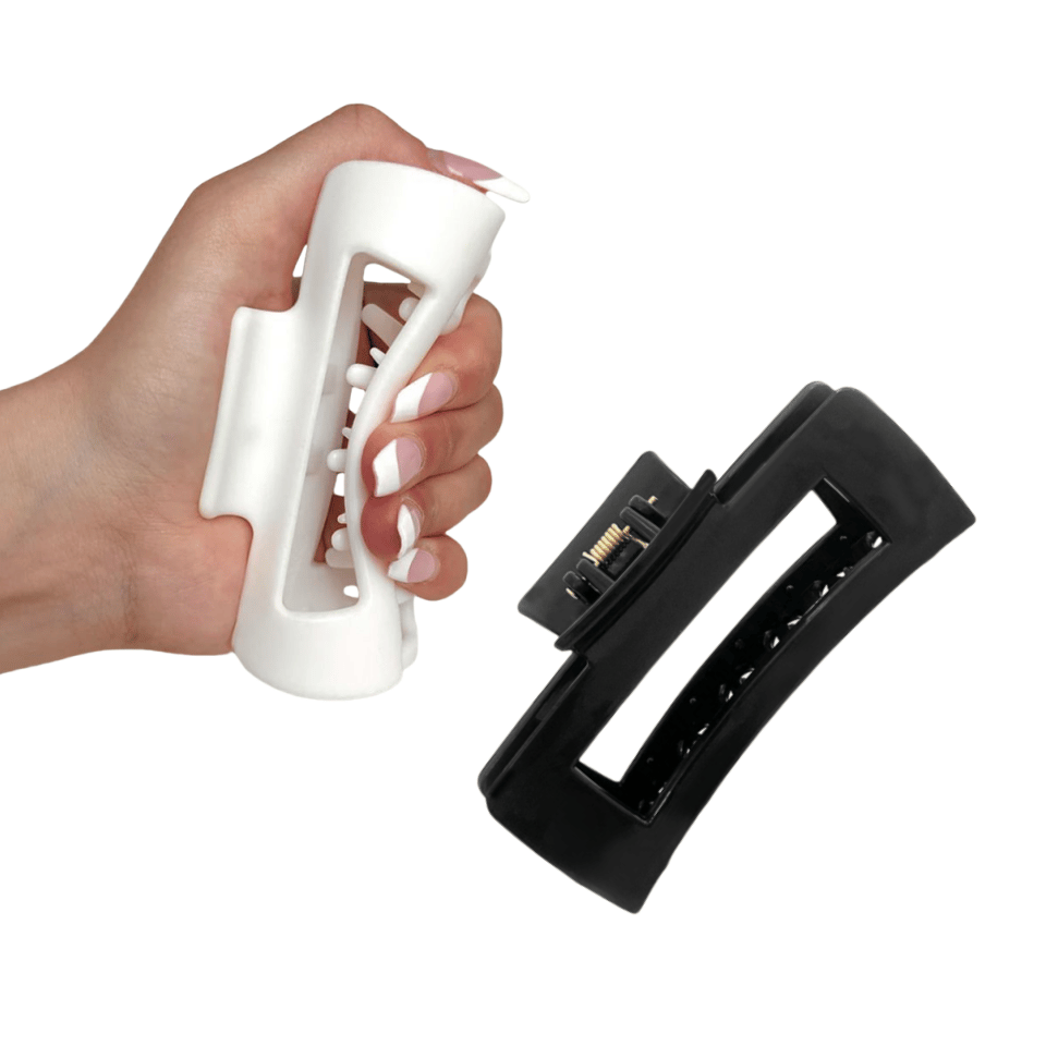 π₯ 2025 New 2-pack Soft Elastic Fashion Shark Clips