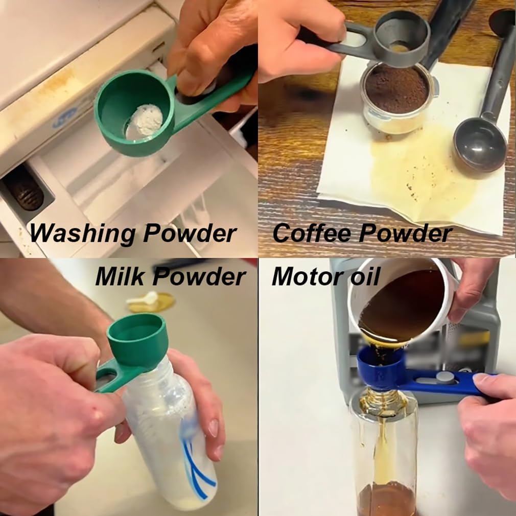 🔥 Multifunctional Powder Sliding Spoon