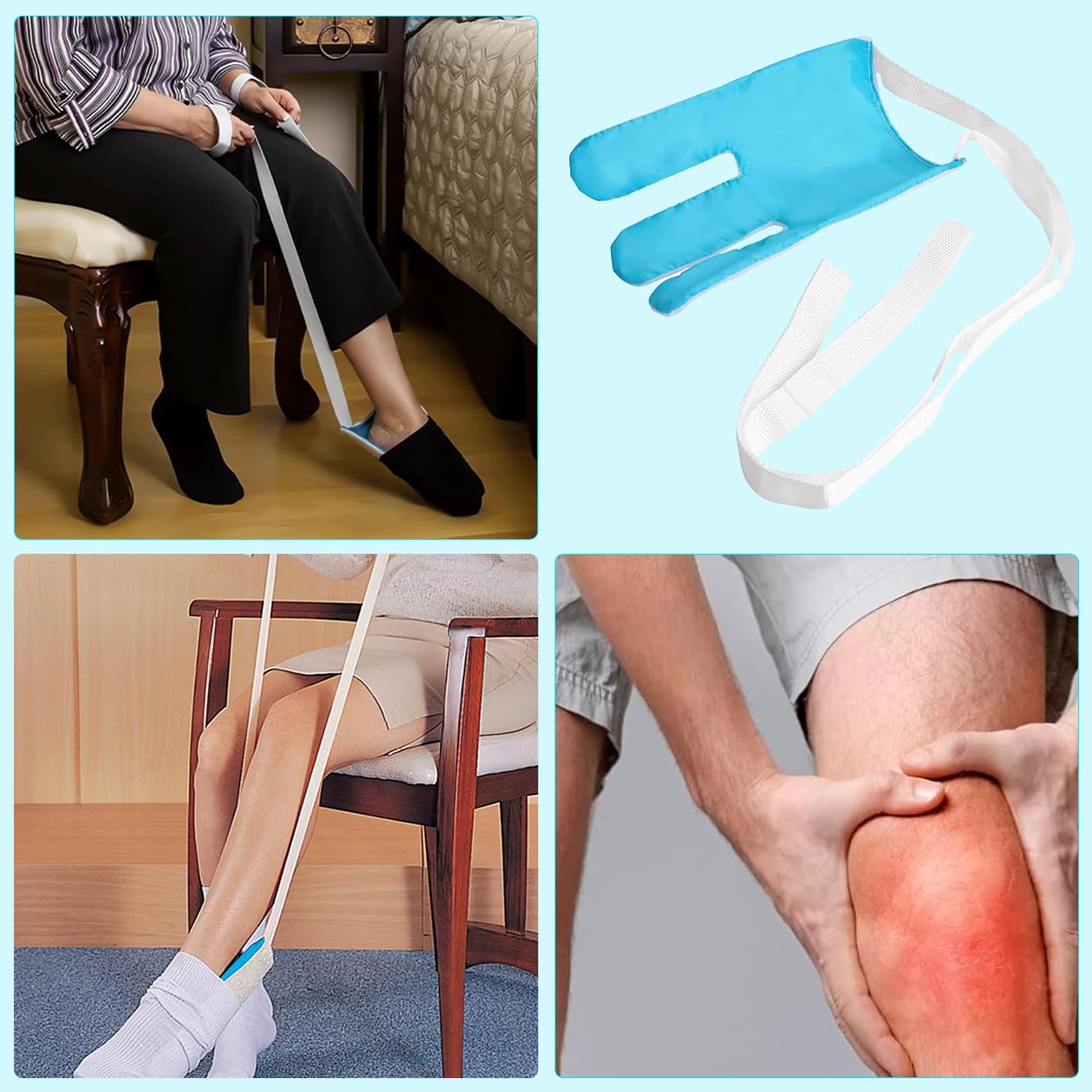 🔥Buy More Save More🔥-Sock Aids for Putting Socks On and Off, No Bending Sock Aid
