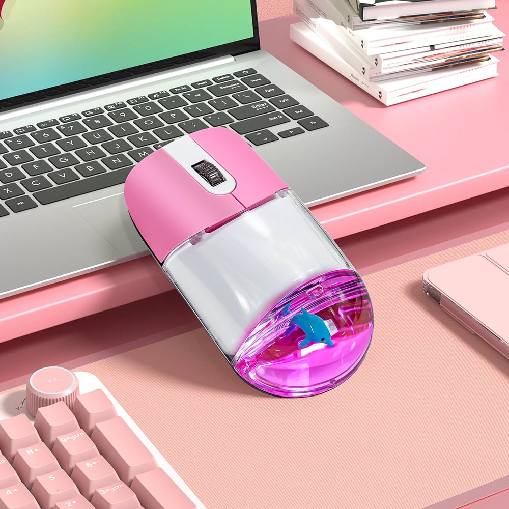 🐠 Cute Floating Animal Wireless Mouse