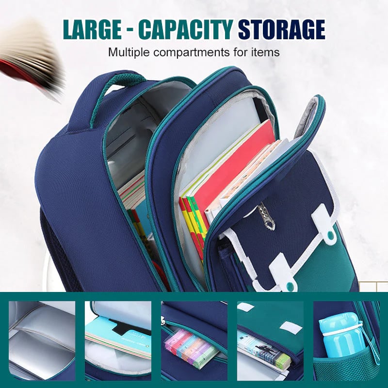 Large-Capacity School Backpack For Students