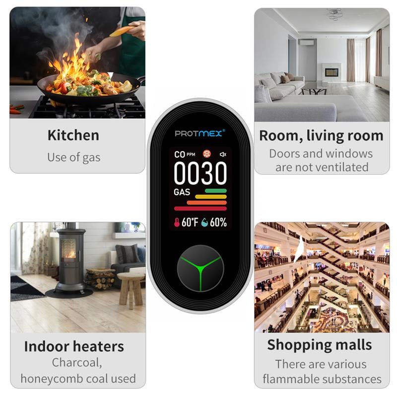 💥LAST DAY SALE 49% OFF-Portable Carbon Monoxide Detectors & Natural Gas Detector Plug in