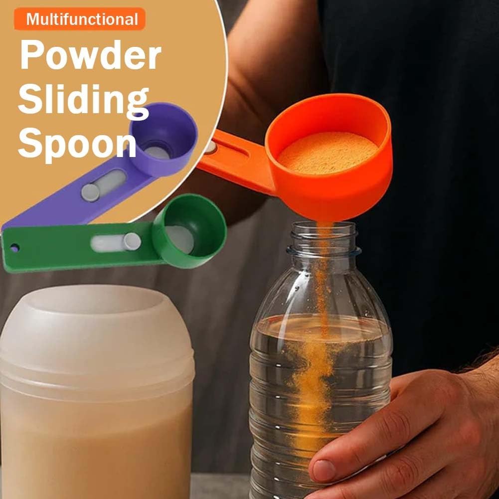 🔥 Multifunctional Powder Sliding Spoon