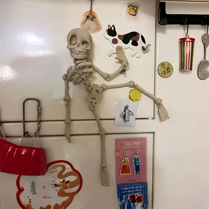 💀 Skeleton Refrigerator Magnet