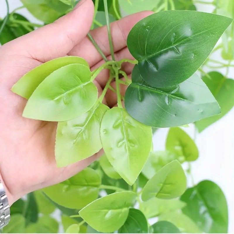 EverGreen Cascade! 3.6ft Faux Vine Trio--Easy to Grow Houseplant