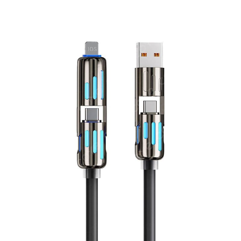 🔥 Last Day 49% OFF 🔥 - 4-in-1 USB Charging Cable mFish fast charging
