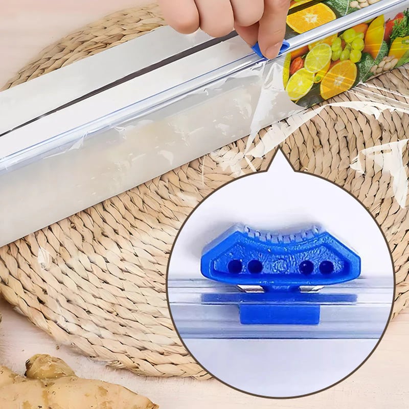 🔥Easy-Cut Stretch Clear Food Wrap
