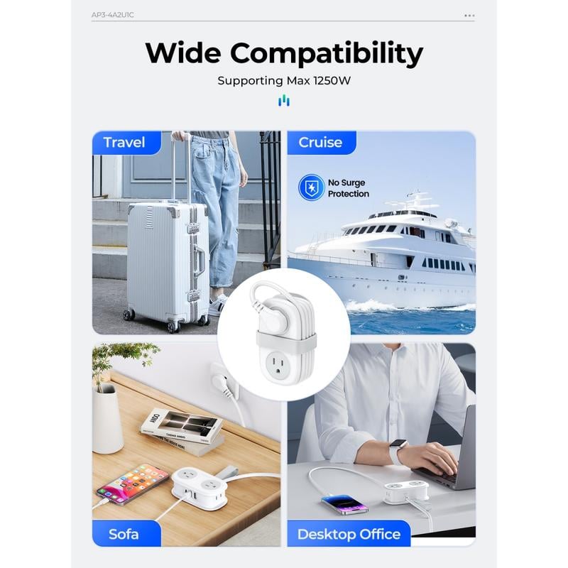 🎁48% OFF🔥Travel Power Strip