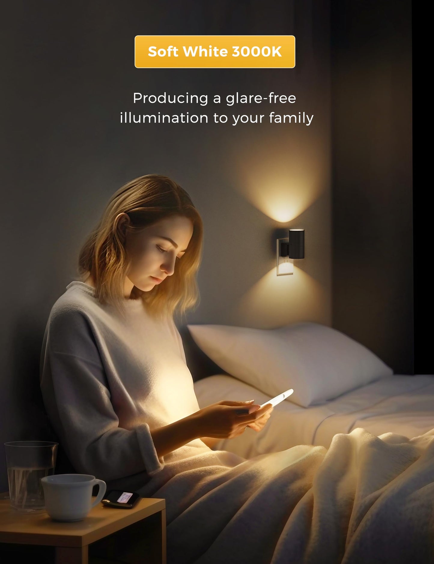 LED Night Light Plug into Wall