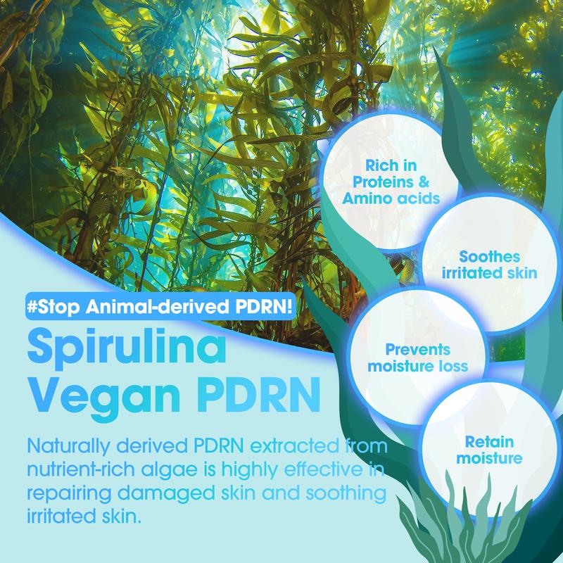 ❄️ Spirulina Sherbet Cryo Mask – Vegan Cooling Boost for Calm, Glowing Skin 🌿