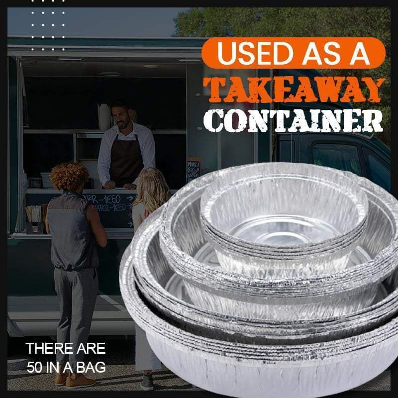 🔥Oil-Proof Aluminum Foil Tin Box